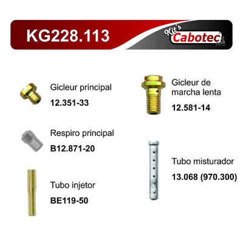 KIT CALIB CARB KG228113