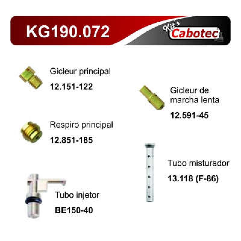 KIT CALIB CARB KG190072